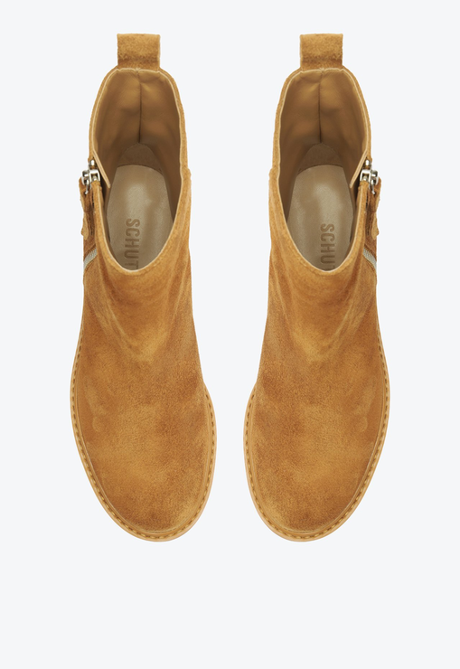 Bota Lennie Camurça Bege