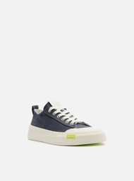 Tênis Casual Azul Arezzo Lona Canelada