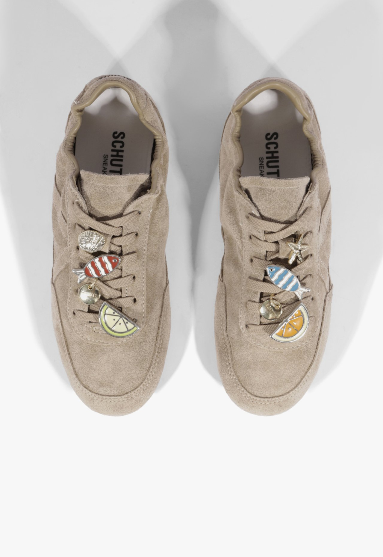 エム Tênis Sneaker Eight Camurça Marrom | ZZ MALL