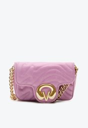 Bolsa Tiracolo Rosa Vicenza Lily Pequena