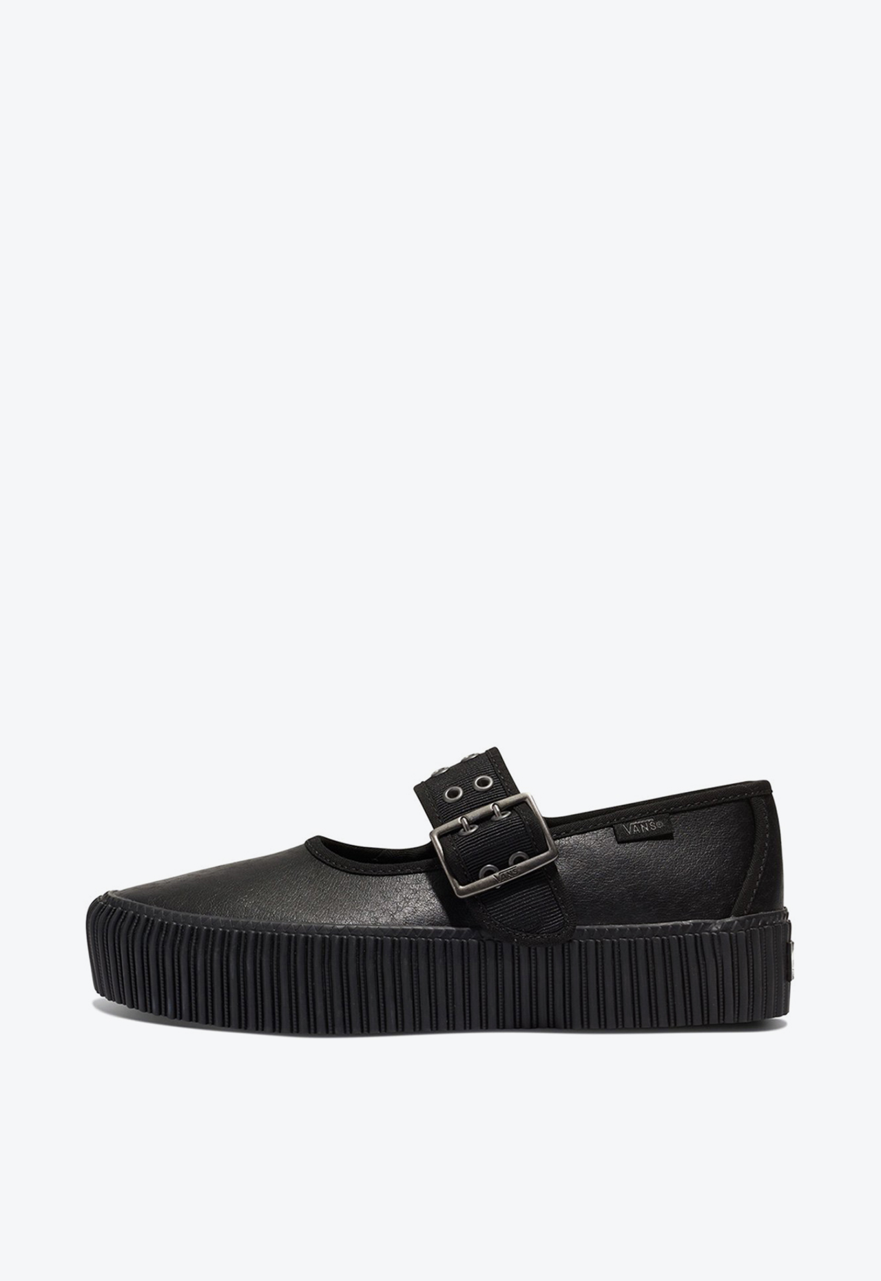 Tênis Mary Jane Creeper Grunge Core Black Leather | Vans