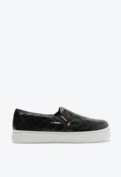 Tênis Slip On Preto Anacapri Sola Alta Texturas