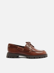Mocassim Dockside Marrom Acamurçado Tratorado | ZZ MALL