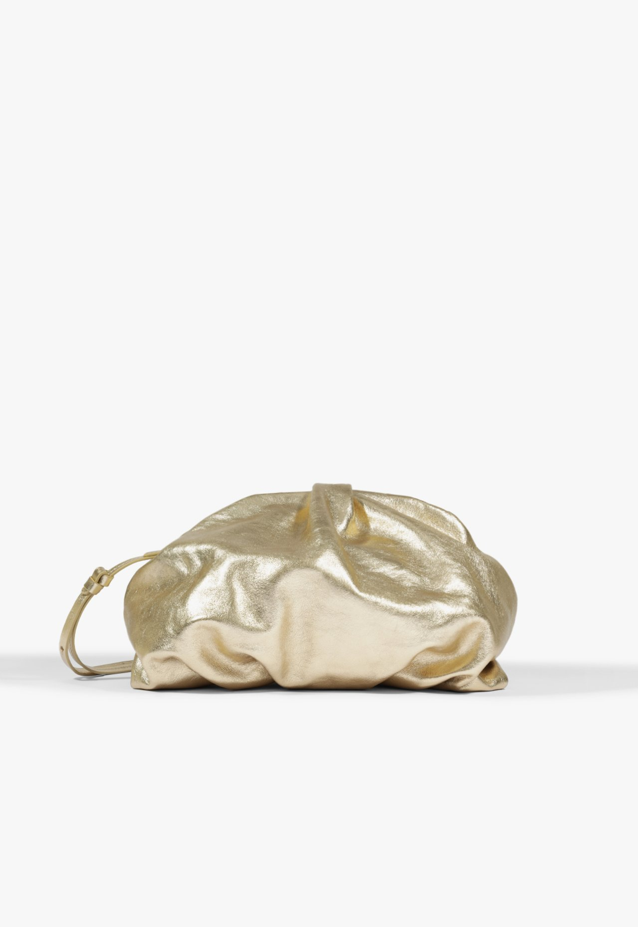 Bolsa Dourada Schutz Avril Grande Couro | ZZ MALL