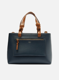Bolsa Tote Azul Arezzo Babi Grande Bolso