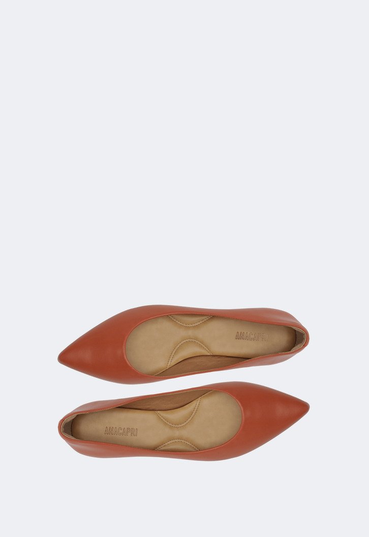 Sapatilha Bico Fino Marrom