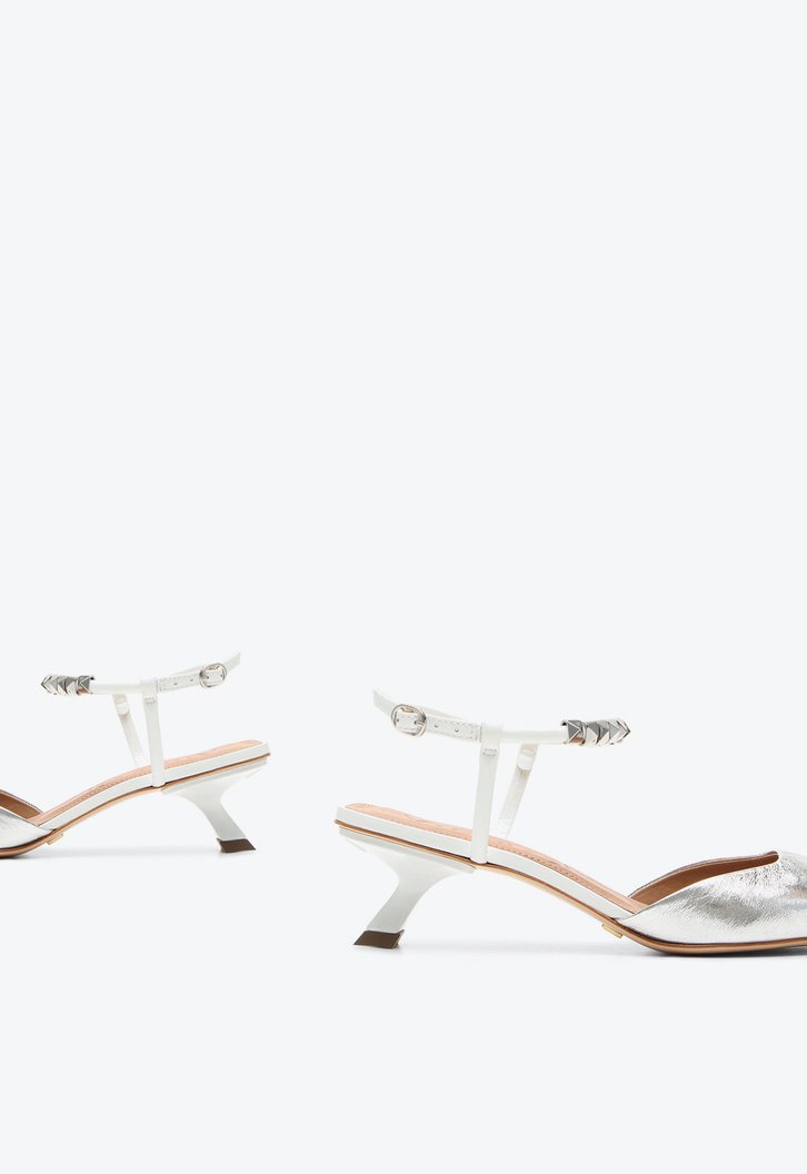 Slingback Servia Prata