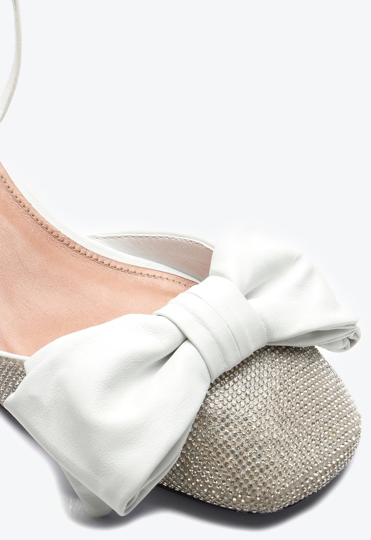 Slingback Branco Vicenza Charlotte