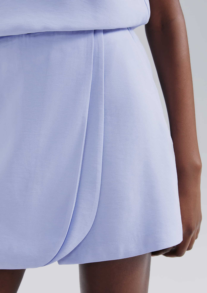 Shorts Saia Lilás Hering Em Peach Touch