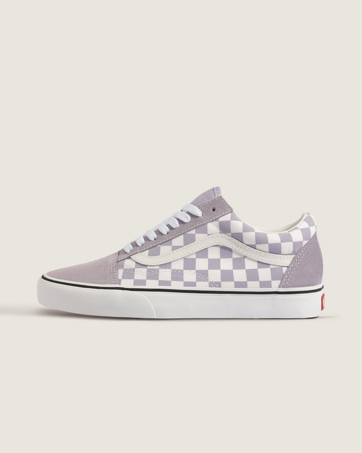 Tênis Old Skool Mesh Matte Checkerboard Purple True White