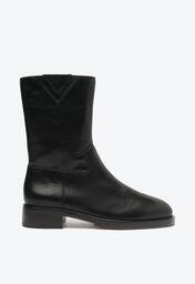 Bota Preta Schutz Terrance Couro