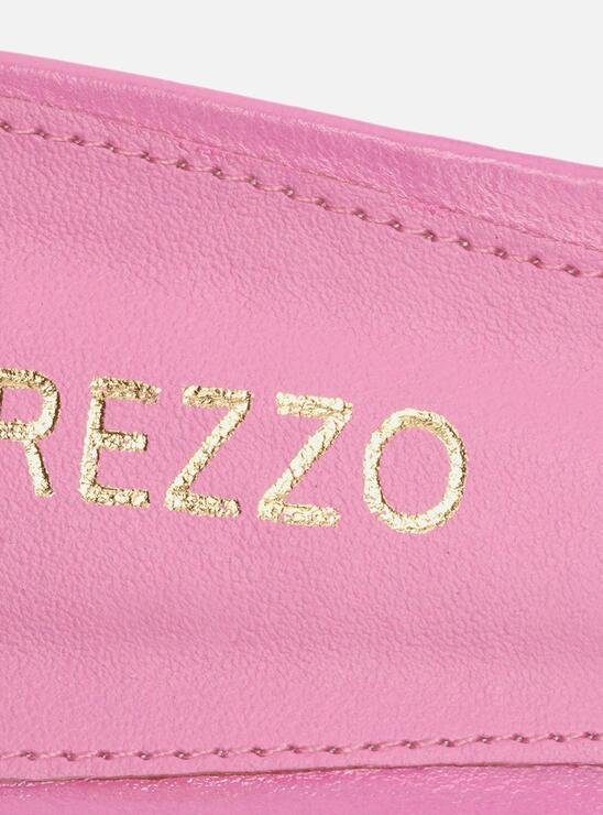 RASTEIRA ROSA AREZZO SLIDE MATELASSÊ TACHAS