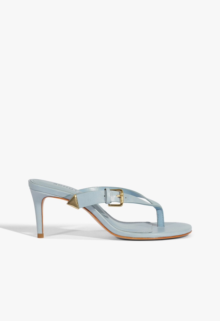 Mule Verniz Classic Azul