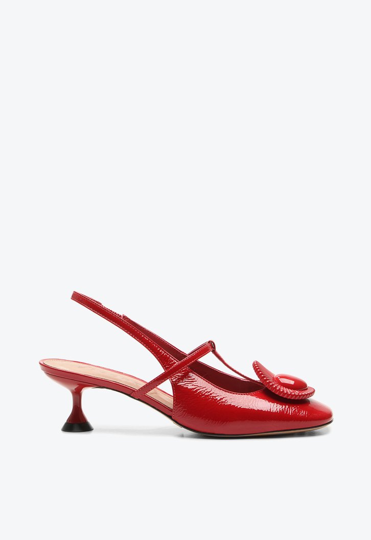 Slingback Georgia Vermelho