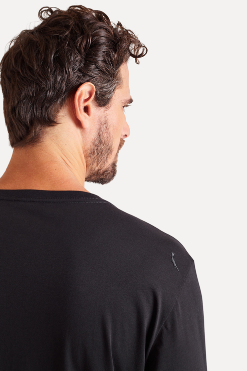 Camiseta Preta Reserva ML Pima