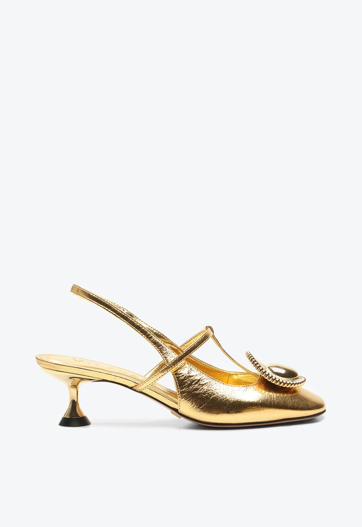 Slingback Georgia Dourado