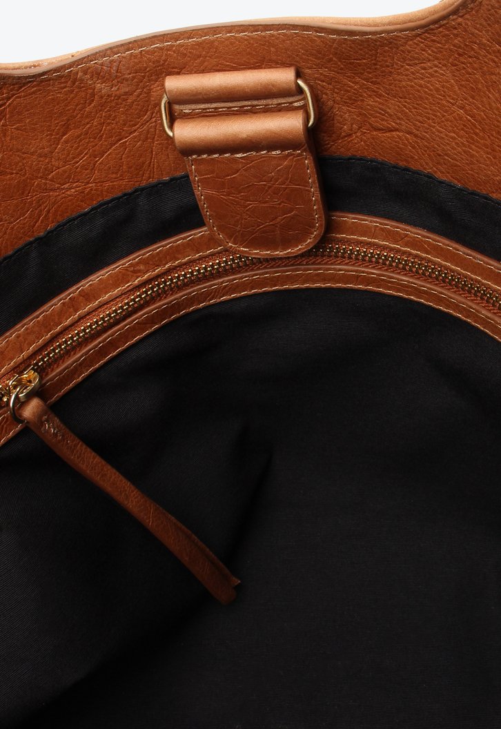 Bolsa Shopping Pietra Grande Marrom