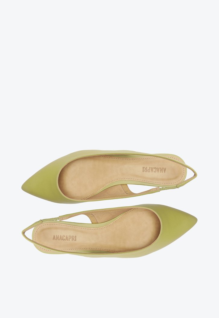 Sapatilha Verde Anacapri Slingback Essencial