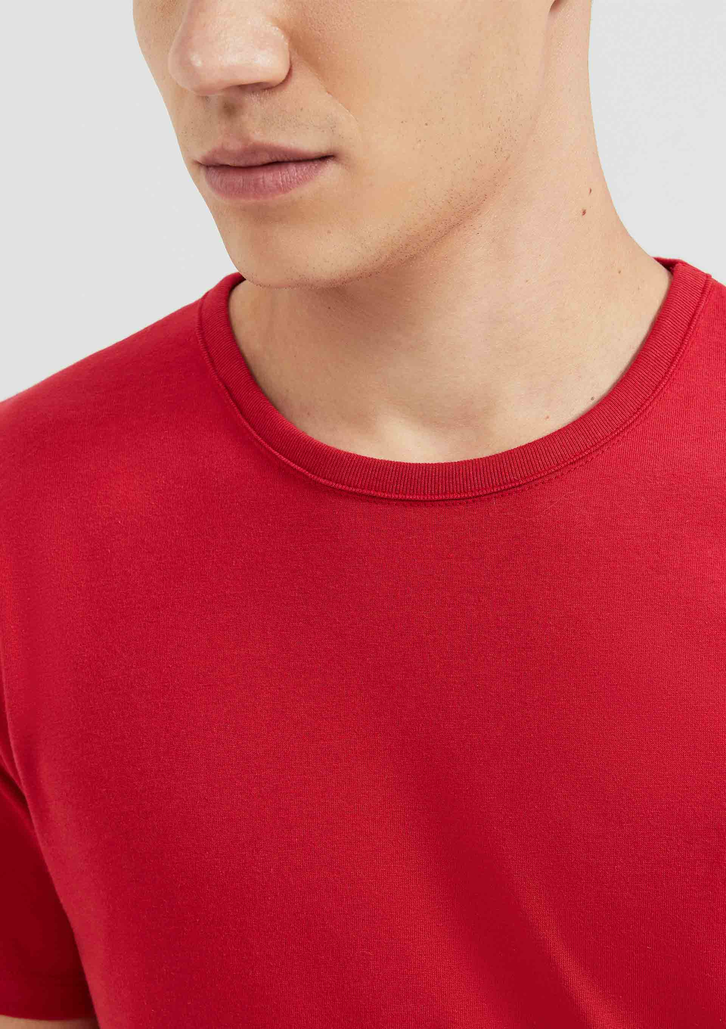 Kit Com 5 Camisetas Multicoloridas Hering Básicas Slim