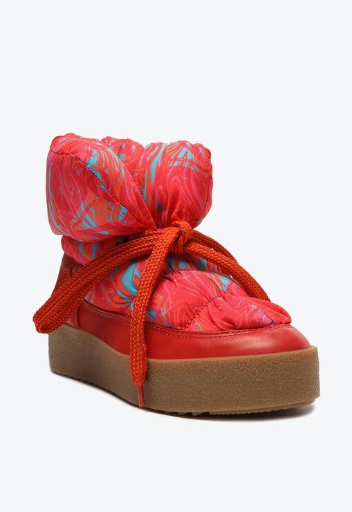 TÊNIS VERMELHO SCHUTZ PUFFY NYLON