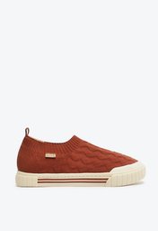 Tênis Slip On Marrom Anacapri Alê Knit