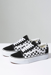 Tênis Vans Old Skool Platform Black True White