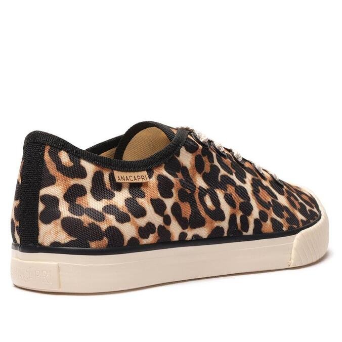 Tênis Animal Print Anacapri Lona Alê