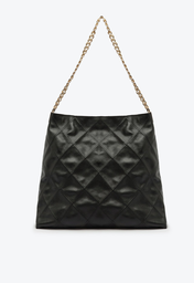 Bolsa Preta Schutz Maxi Shoulder Couro