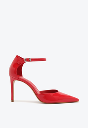 Sapato Scarpin Vermelho Schutz Salto Alto Verniz