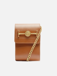 Mini Bag Porta-celular Caramelo Arezzo Couro