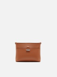 Bolsa Tiracolo Marrom Arezzo Toscana Pequena