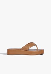 Chinelo Plataforma Laranja Schutz