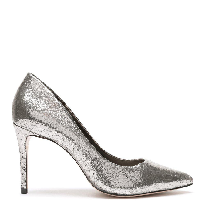 Scarpin Schutz Classic Metallic Prata | ZZ MALL