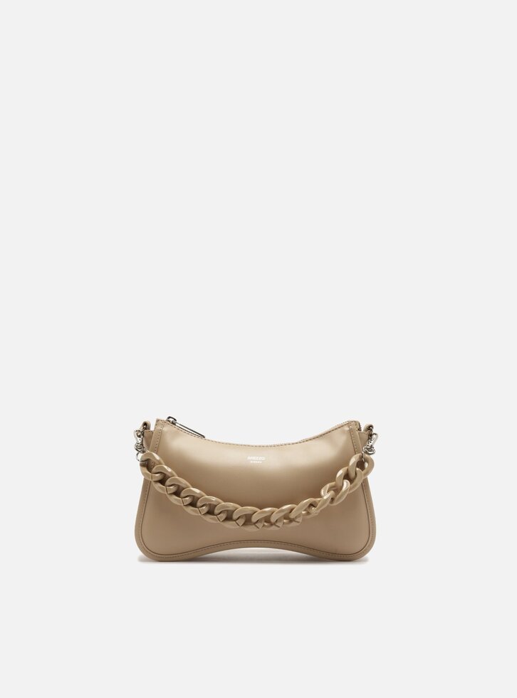 Bolsa Tiracolo Nude Pequena Corrente