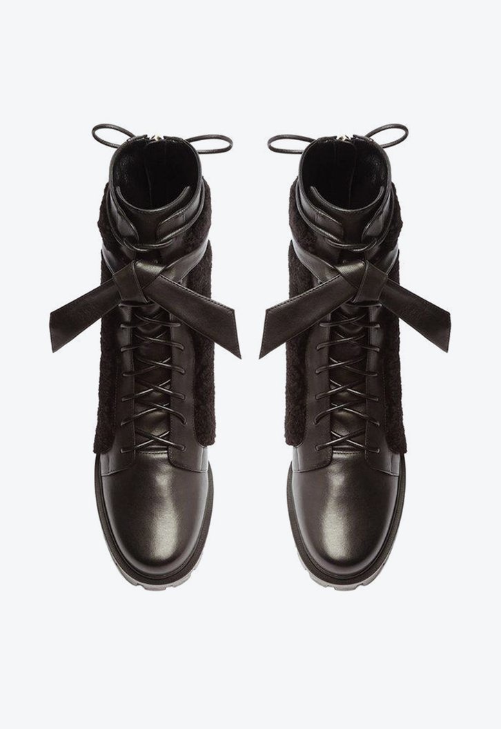 Shearling Clarita Combat Black