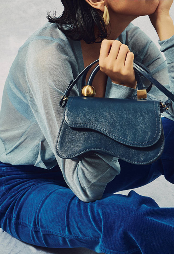 Jodie Bolsa Tiracolo Jodie Pequena Azul | ZZ MALL