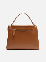 Bolsa Tote Marrom Arezzo Camel Emilly Grande
