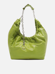 Bolsa Hobo Verde Arezzo Couro Olívia Grande