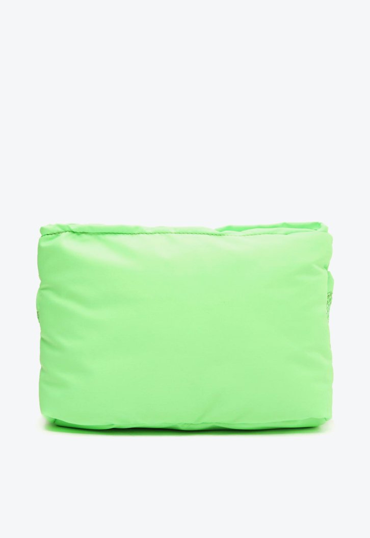 Bolsa Verde Arezzo Pequena De Nylon