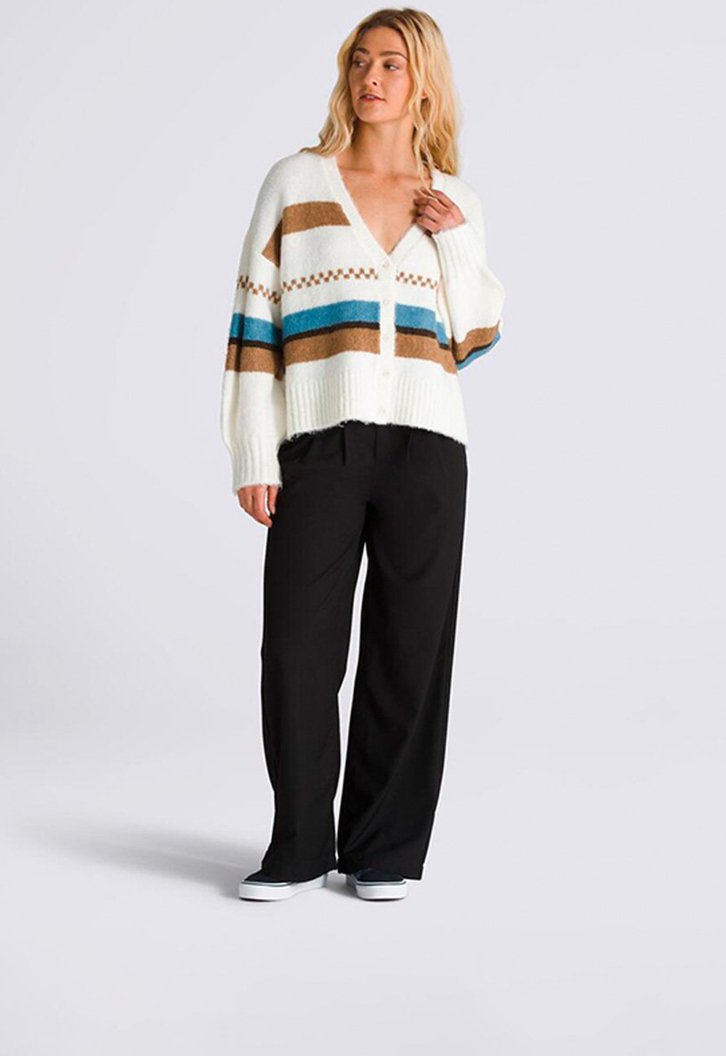 Casaco Valerie Stripe Cardigan Upland Marshmallow | ZZ MALL