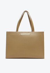 Bolsa Shopping Grande Valentina Bege