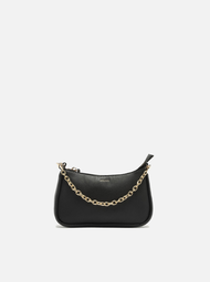 Bolsa Tiracolo Preta Arezzo Pequena