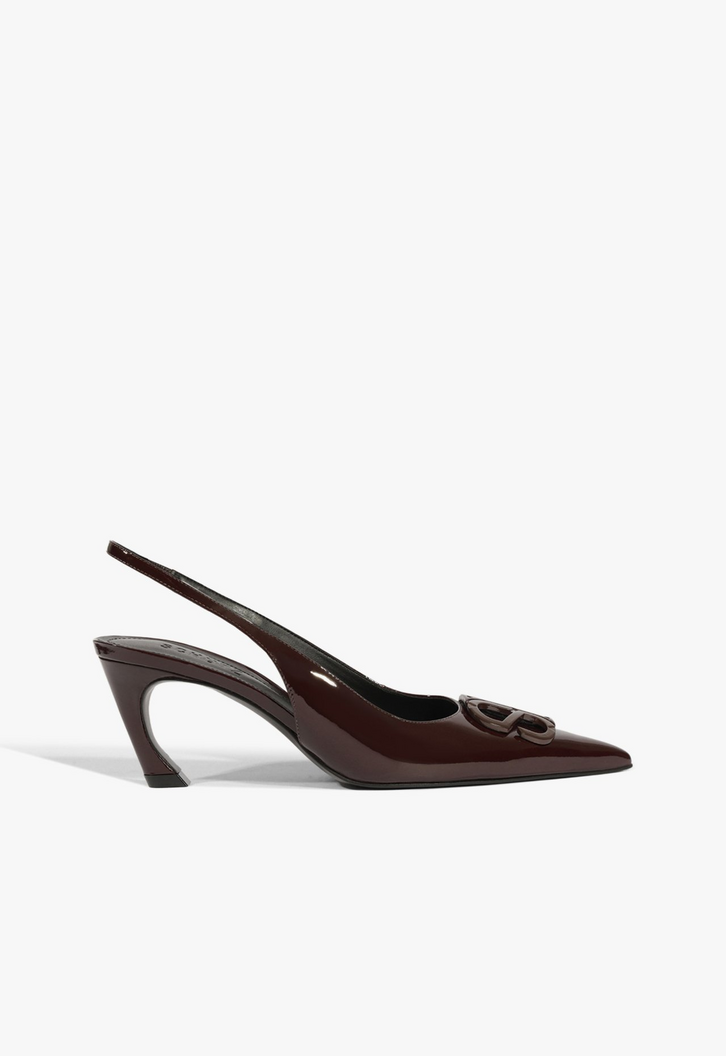 Scarpin Slingback Lexi Verniz Vinho