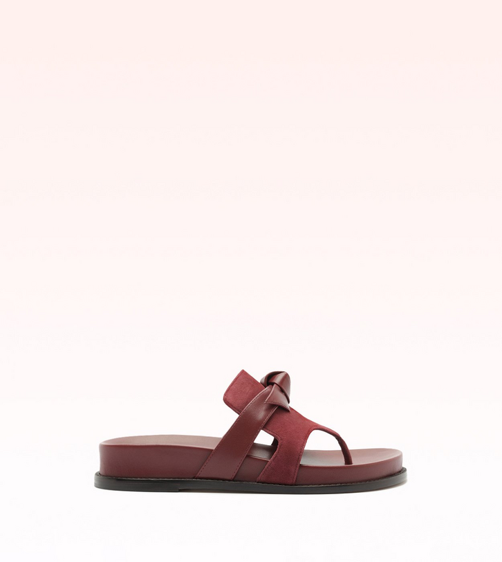 Clarita Snap Sport Sandal Burgundy