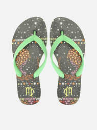 Chinelo de Dedo Verde Virgem Signos Brizza