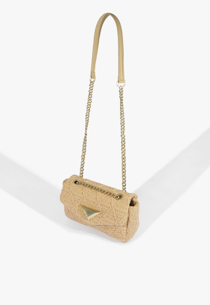 Bolsa 944 Crochet Bege | ZZ MALL