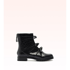 Lolita Combat Croco Black