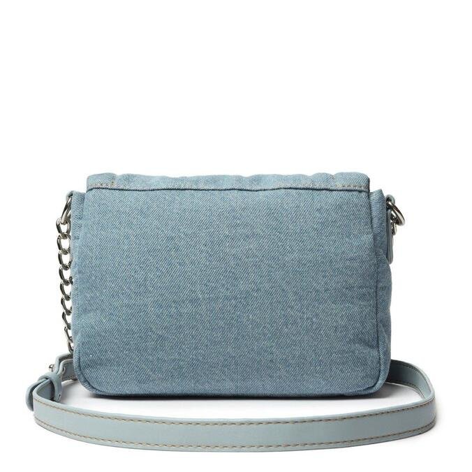 home printed bolsa tag indigo