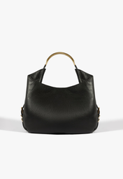 Bolsa Tote Média Jack Couro Preta