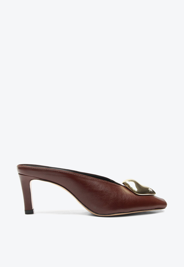 Mule Scarlet Marrom | ZZ MALL